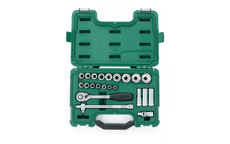 Set utensili SATA ST09005SJ Cassetta 1/2" Esagonale metrico 23pz