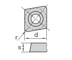 Inserti FinishLine LMT Kieninger CPHX 050210 ER-WG0 LCPH05M