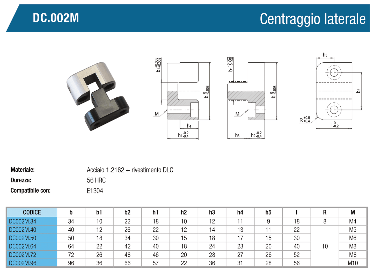 Centraggio laterale DC.002M - E1304