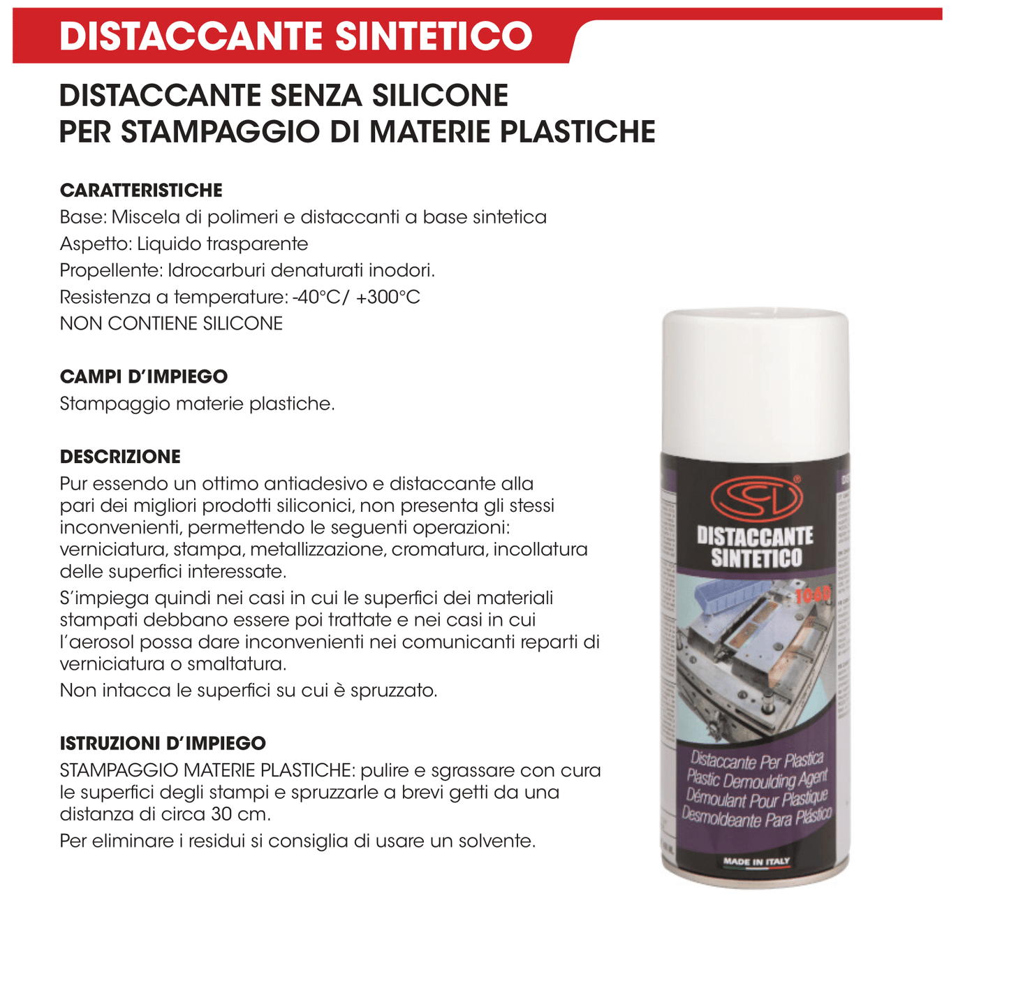 Distaccante Sintetico