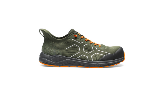 Scarpe antinfortunistiche Sottozero FLEXIFLY VERDE/ARANCIO SZ500A